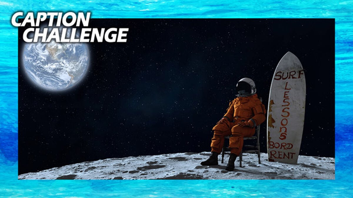 Caption Challenge Surf's Up image number null